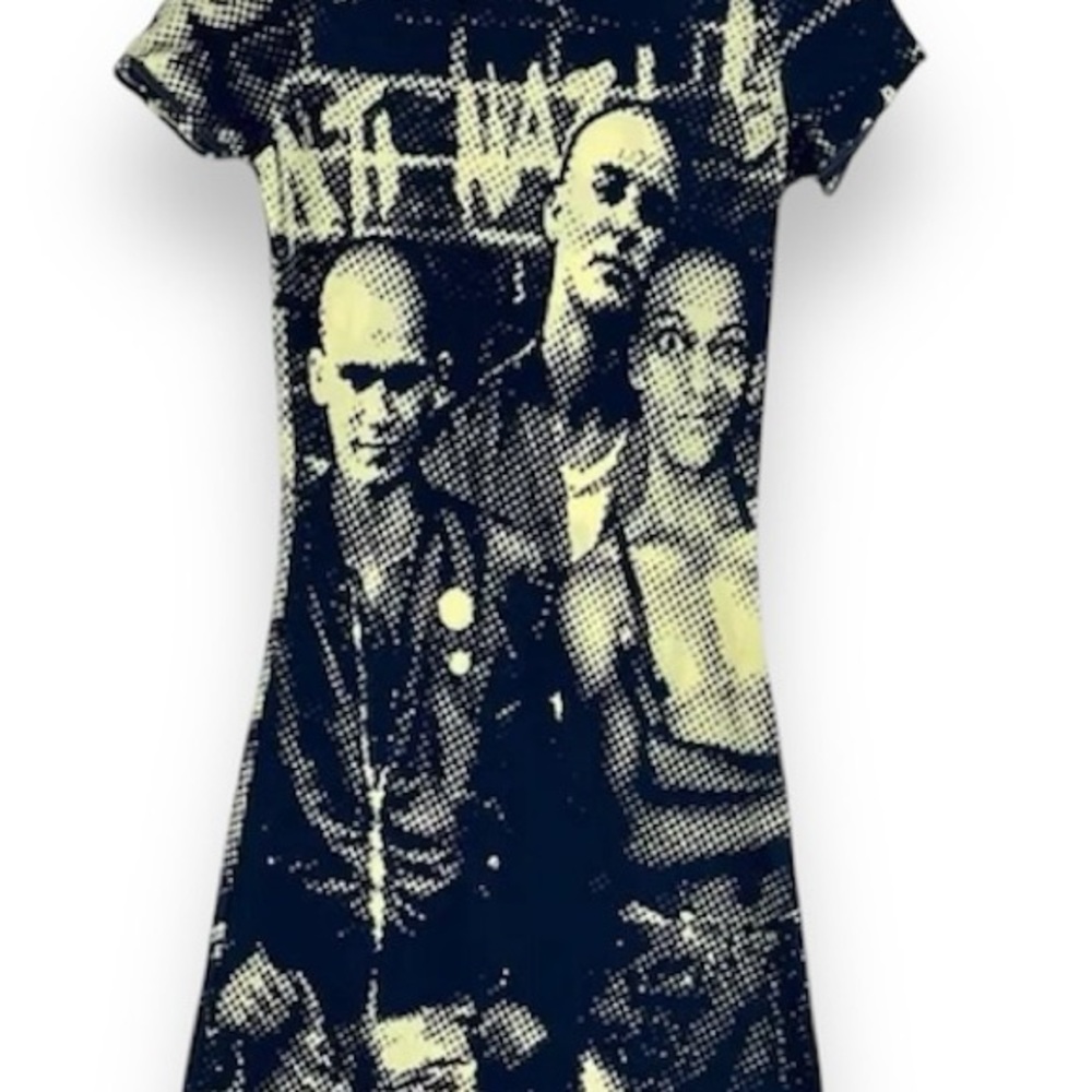 RARE/ORIGINAL Y2K Jean Paul Gaultier ‘92 “Fight Racism” Dress Sz 40 EUC OOAK HTF - Picture 9 of 10